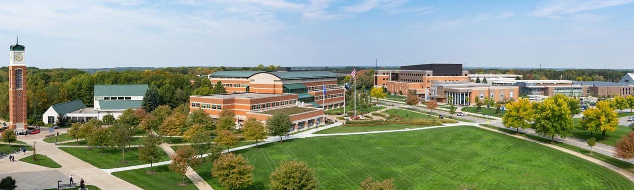 panoramic view of Allendale Campus